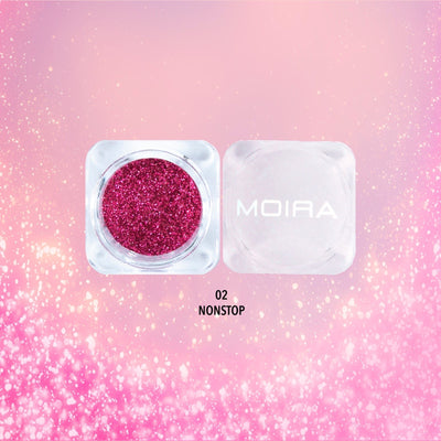 Moira Loose Control Glitter (002, Nonstop) - MeStore - Moira Beauty