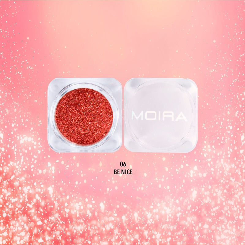 Moira Loose Control Glitter (006, Be Nice) - MeStore - Moira Beauty