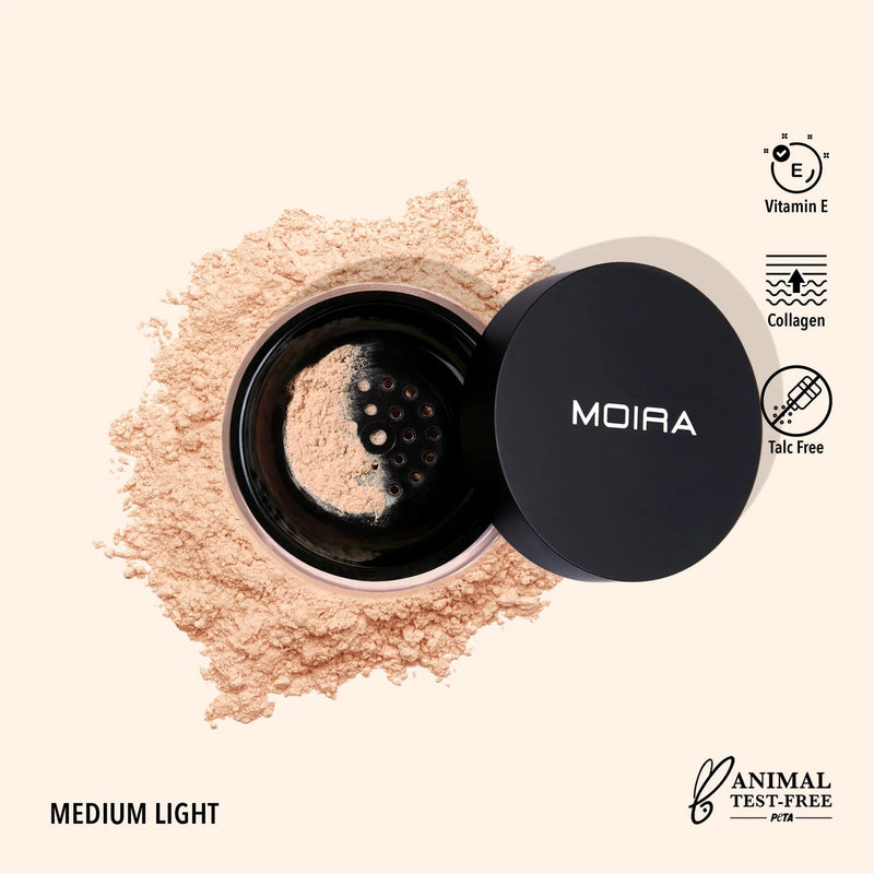 Moira - Loose Setting Powder (005, Medium Light) - MeStore - Moira Beauty