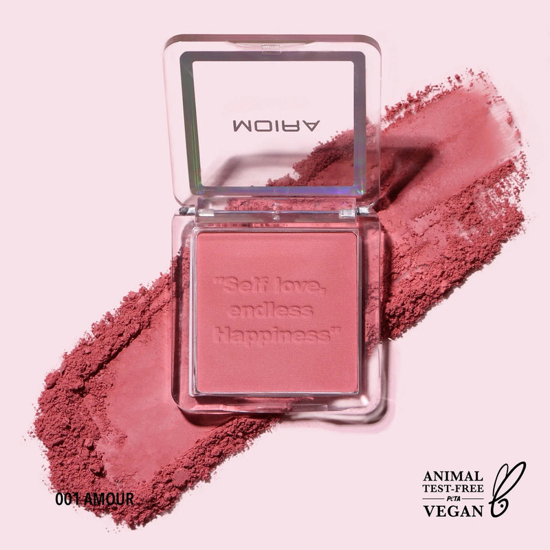 Moira Lucky Chance Blush 001 Amour - LCB001 - MeStore - Moira Beauty