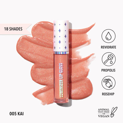 Moira Luminizer Lip Gloss (005, Kai) - MeStore - Moira Beauty