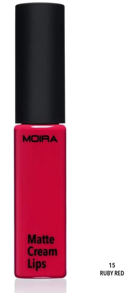 Moira Lush Matte Cream ( 015, Ruby Red ) - MeStore - Moira Beauty