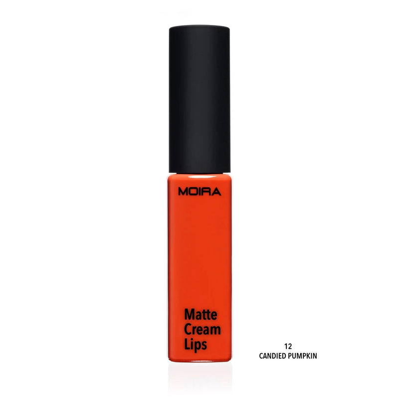 Moira Matte Cream Lips (012, Candied Pumpkin) - MeStore - Moira Beauty