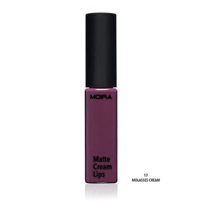 Moira Matte Cream Lips (017, Molasses Cream) - MeStore - Moira Beauty