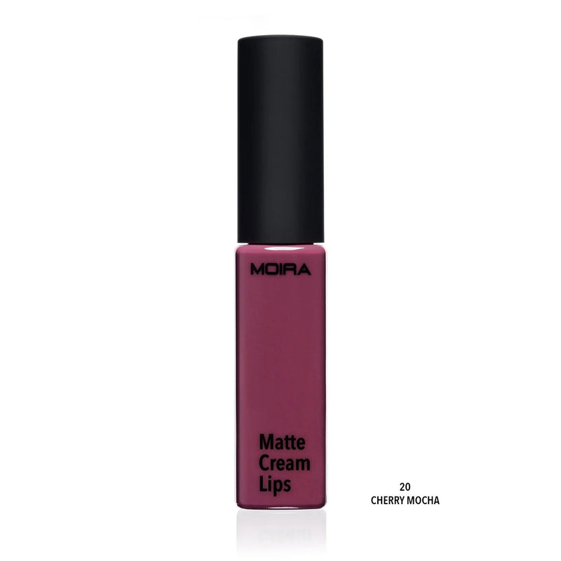 Moira Matte Cream Lips (020, Cherry Mocha) - MeStore - Moira Beauty