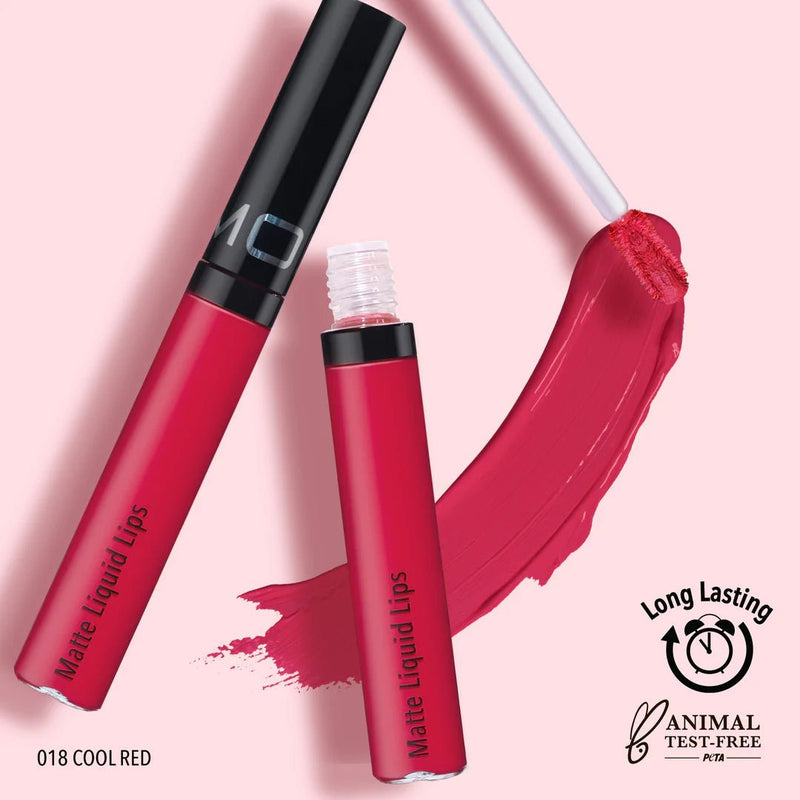 Moira Matte Liquid Lips ( 018, Cool Red ) - MeStore - Moira Beauty