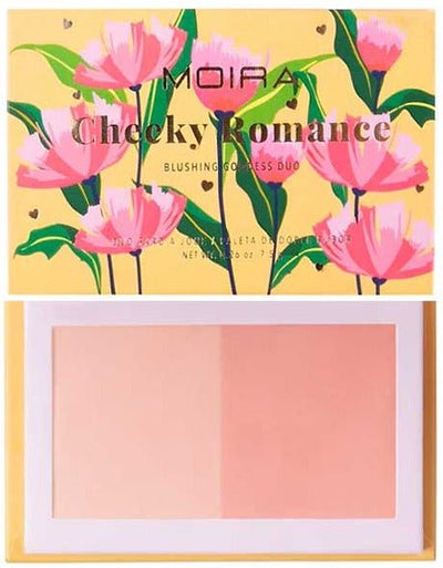 Moira - Powder Blush Duo Blushing Goddess - Cheeky Romance - MeStore - Moira Beauty