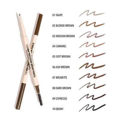 Moira - Precision Brow Pencil (002, Blonde Brown) 1.5mm - MeStore - Moira Beauty