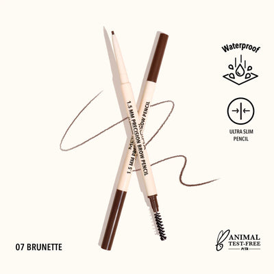 Moira - Precision Brow Pencil (007, Brunette) 1.5mm - MeStore - Moira Beauty