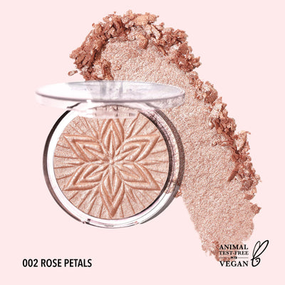 Moira - Sun Glow Face & Body Highlighter (002, Rose Petals) - MeStore - Moira Beauty