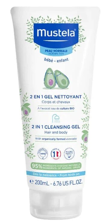 MUSTELA 2 EN 1 GEL NETTOYANT 200ML - MeStore - MUSTELA