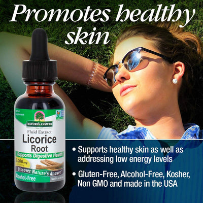 Nature's Answer Licorice Root 1oz - MeStore - Nature's Answer