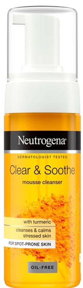 Neutrogena Clear & Soothe Mousse Cleanser 150ml - MeStore - Neutrogena