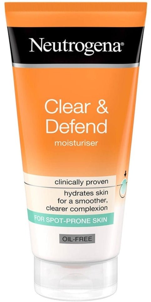 Neutrogena Moisturiser Clear & Defend 50ml - MeStore - Neutrogena