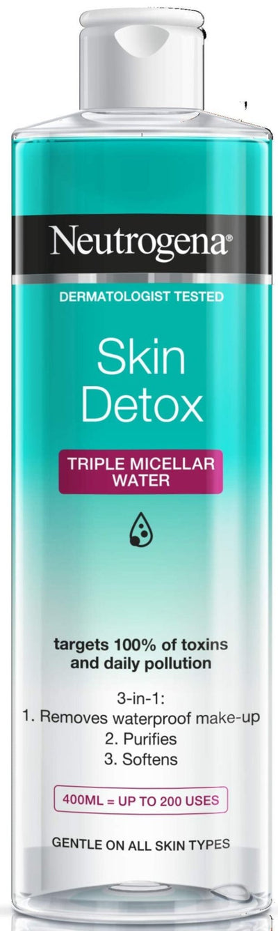 Neutrogena Skin Detox Triple Action Micellar Water 400ml - MeStore - Neutrogena