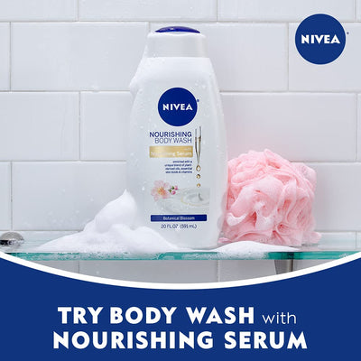 Nivea Body Wash Nourishing Body Wash Botanical Blossom Care - 20 Fl. Oz - MeStore - Nivea