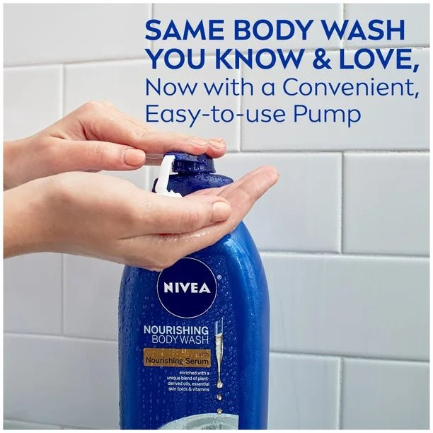 Nivea Body Wash Nourishing Body Wash Nourishing Care Pump - 30 fl. oz - MeStore - Nivea