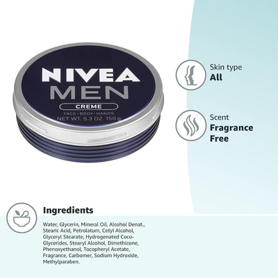 Nivea Creme Creme - men's Care Aisle - 5.3 Oz - MeStore - Nivea