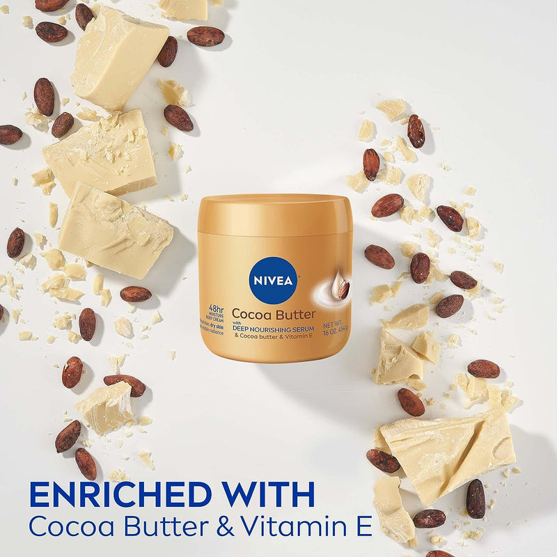 Nivea Essential Enhancement Cocoa Butter Body Cream - 15.5 Oz - MeStore - Nivea