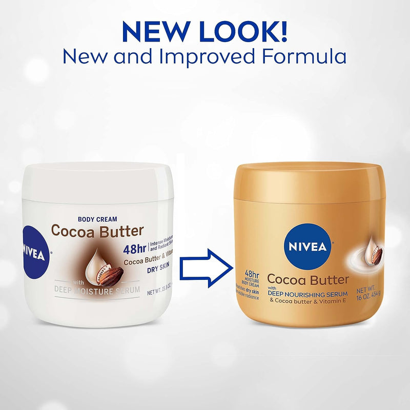 Nivea Essential Enhancement Cocoa Butter Body Cream - 15.5 Oz - MeStore - Nivea