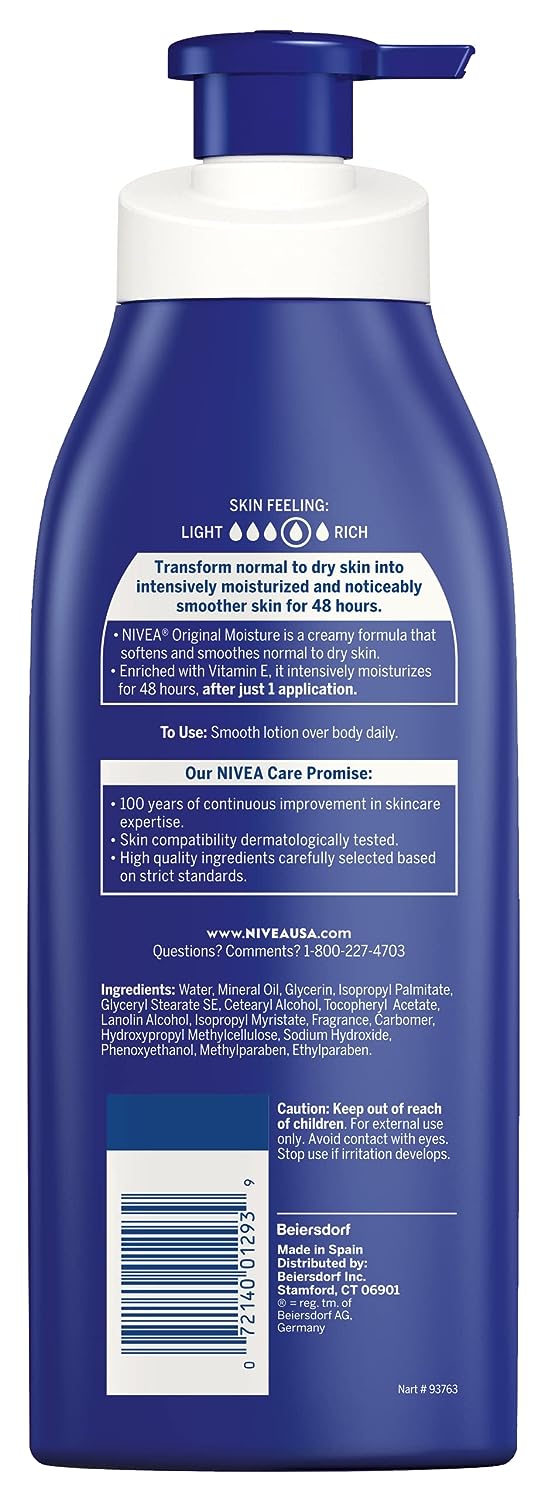 Nivea Essential Enhancement Original Daily Moisture Body Lotion - 16.9 Oz - MeStore - Nivea