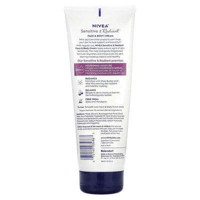 Nivea Essential Enhancement Sensitive and Radiant Face and Body Cream - 6.8 oz - MeStore - Nivea