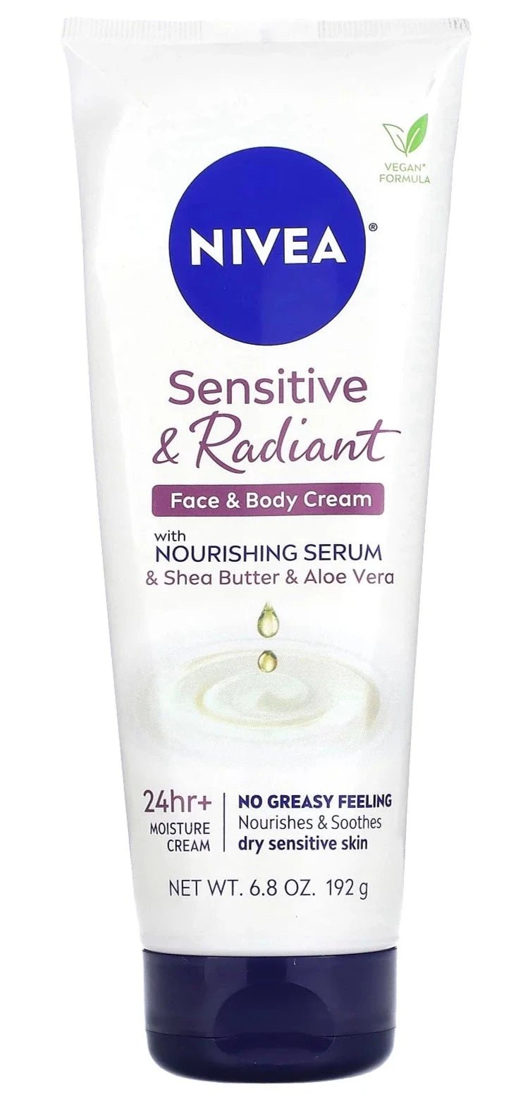 Nivea Essential Enhancement Sensitive and Radiant Face and Body Cream - 6.8 oz - MeStore - Nivea