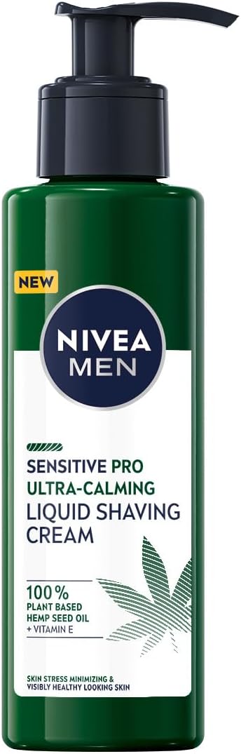 Nivea Men Shave Sensitive Calm Liquid Shaving Cream - 6.8 Oz - MeStore - Nivea