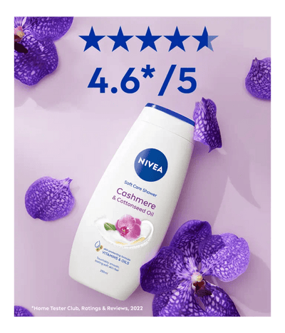 Nivea Shower Cream 250Ml Cashmere & Cottonseed Oil - MeStore - Nivea