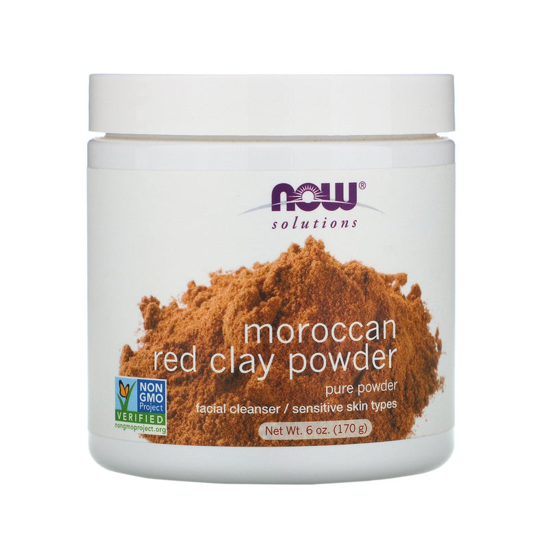 Now Moroccan Red Clay Powder - MeStore - Now Oil