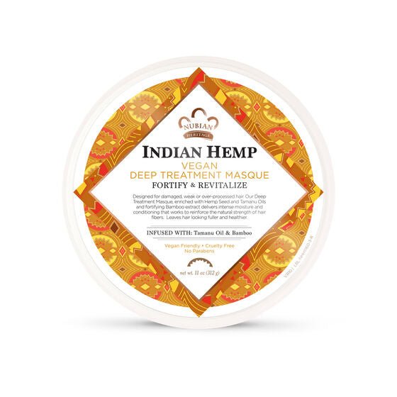 Nubian Hair Masque Indian Hemp - 11 Oz - MeStore - NUBIAN HERITAGE