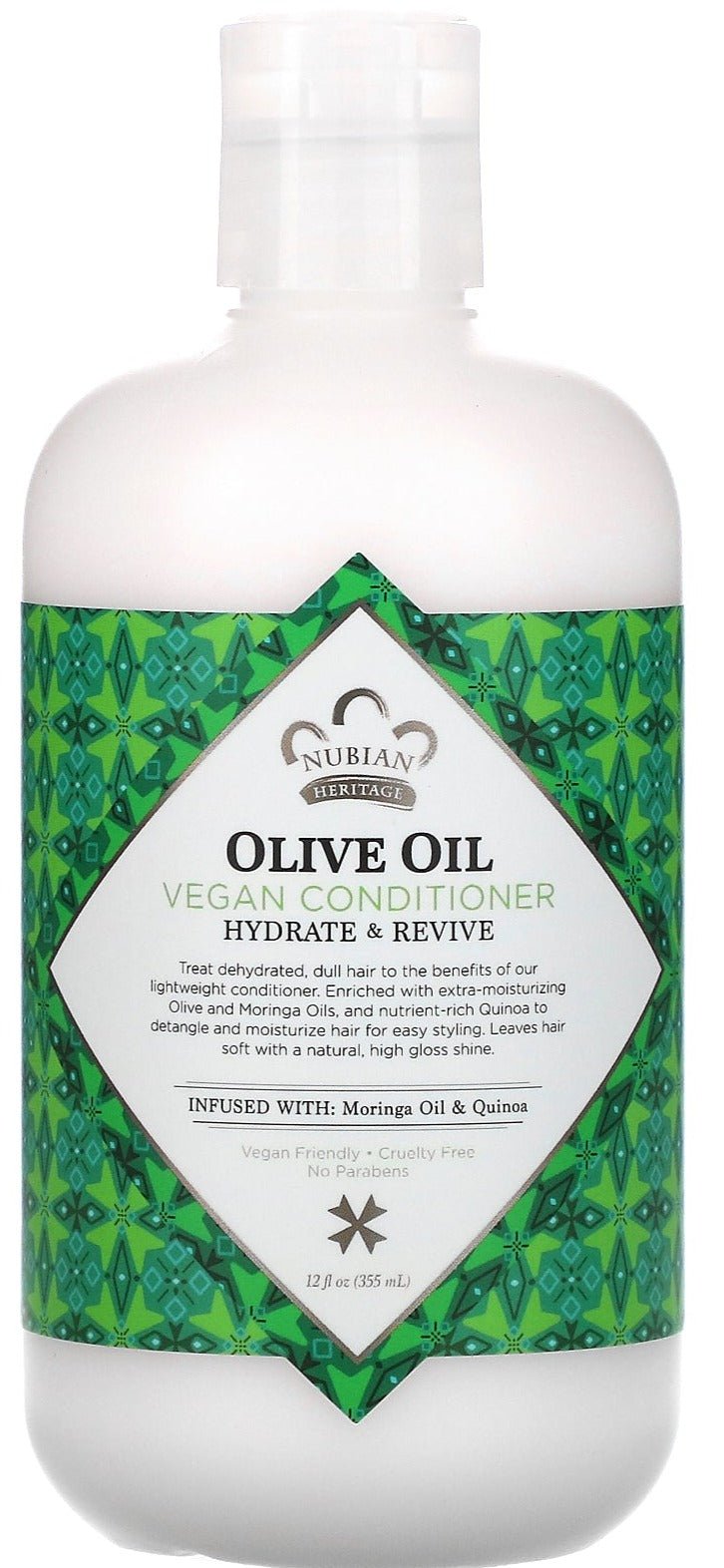 Nubian Heritage - Conditioner Olive Oil Vegan - 12 Fz - MeStore - NUBIAN HERITAGE