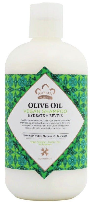 Nubian Shampoo Vegan Olive Oil - 12 Fz - MeStore - NUBIAN HERITAGE