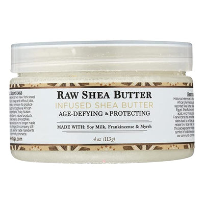 Nubian Shea Butter Raw Myrrh - 4 Oz - MeStore - NUBIAN HERITAGE