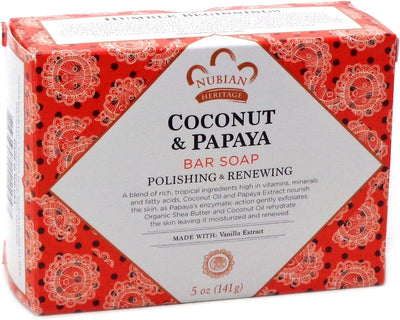 Nubian Soap Coconut & Papaya - MeStore - NUBIAN HERITAGE