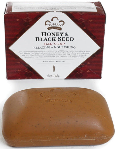 Nubian Soap Honey & Black Seed - MeStore - NUBIAN HERITAGE