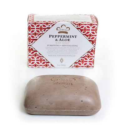 Nubian Soap Peppermint & Aloe Bar Soap - MeStore - NUBIAN HERITAGE