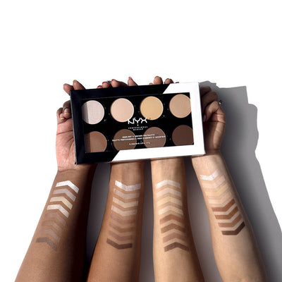 NYX Highlighter & Contour Pro Palette - MeStore - NYX