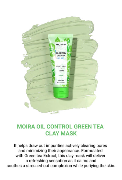 Oil Control Green Tea Clay Mask - MeStore - Moira Beauty