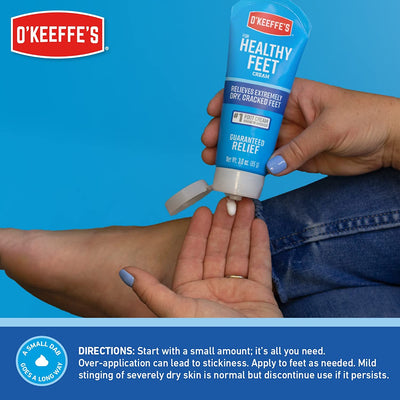 O'keeffe's Healthy Feet 3oz Tube - MeStore - O'KEEFFE'S