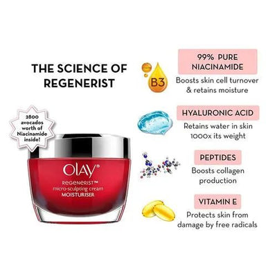 Olay Regenerist - Gift Set (Microsculpting 50gr + Cleanser 100gr) - MeStore - Olay