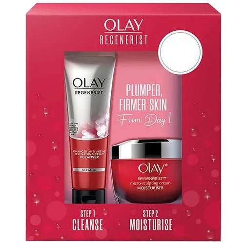 Olay Regenerist - Gift Set (Microsculpting 50gr + Cleanser 100gr) - MeStore - Olay