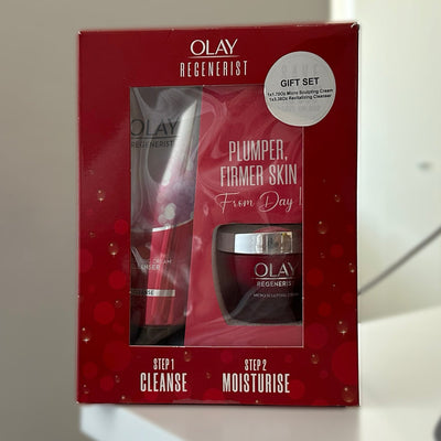 Olay Regenerist - Gift Set (Microsculpting 50gr + Cleanser 100gr) - MeStore - Olay