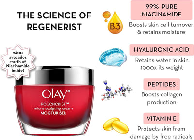 Olay Regenerist - Gift Set (Microsculpting 50gr + Cleanser 100gr) - MeStore - Olay