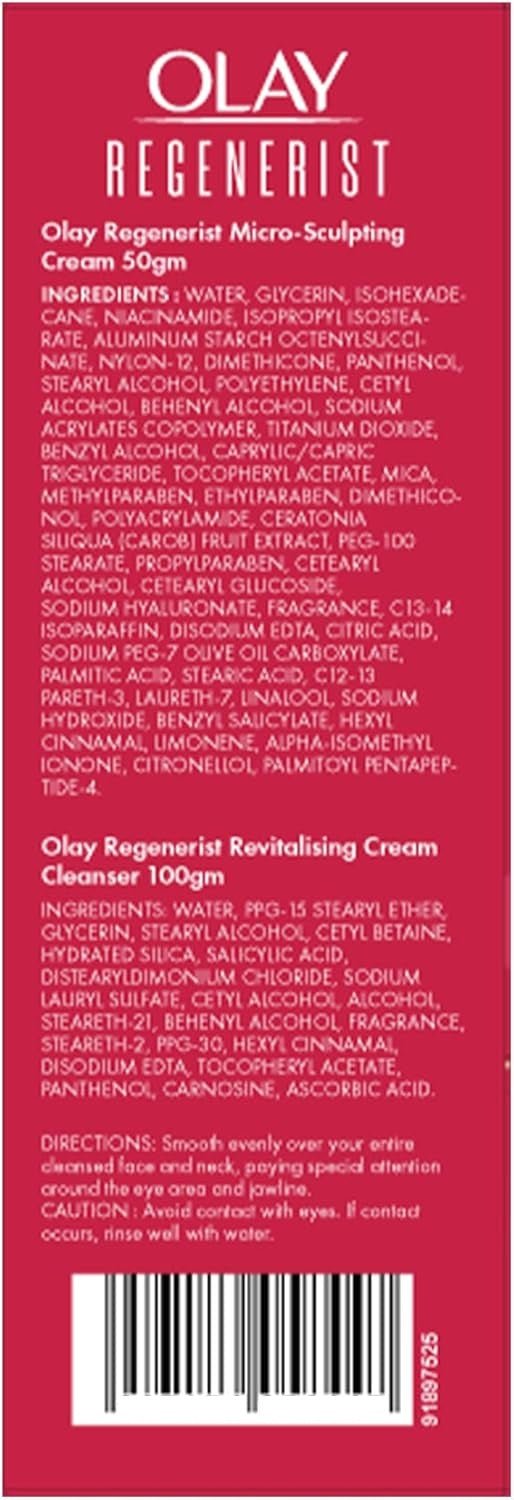 Olay Regenerist - Gift Set (Microsculpting 50gr + Cleanser 100gr) - MeStore - Olay