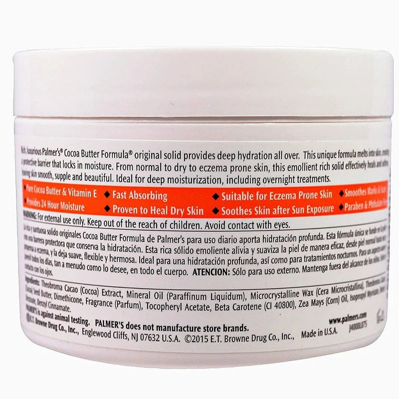 Palmers Cocoa Butter 200g Jar - MeStore - Palmer