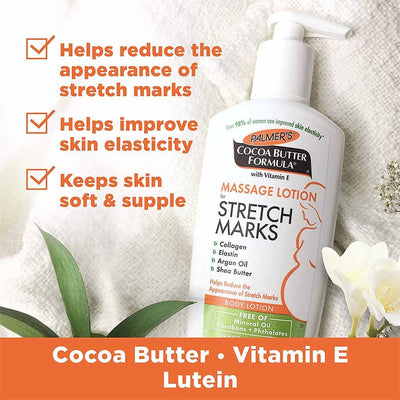 Palmers Cocoa Butter 250ml Massage Stretch Mark Lotion - MeStore - Palmer