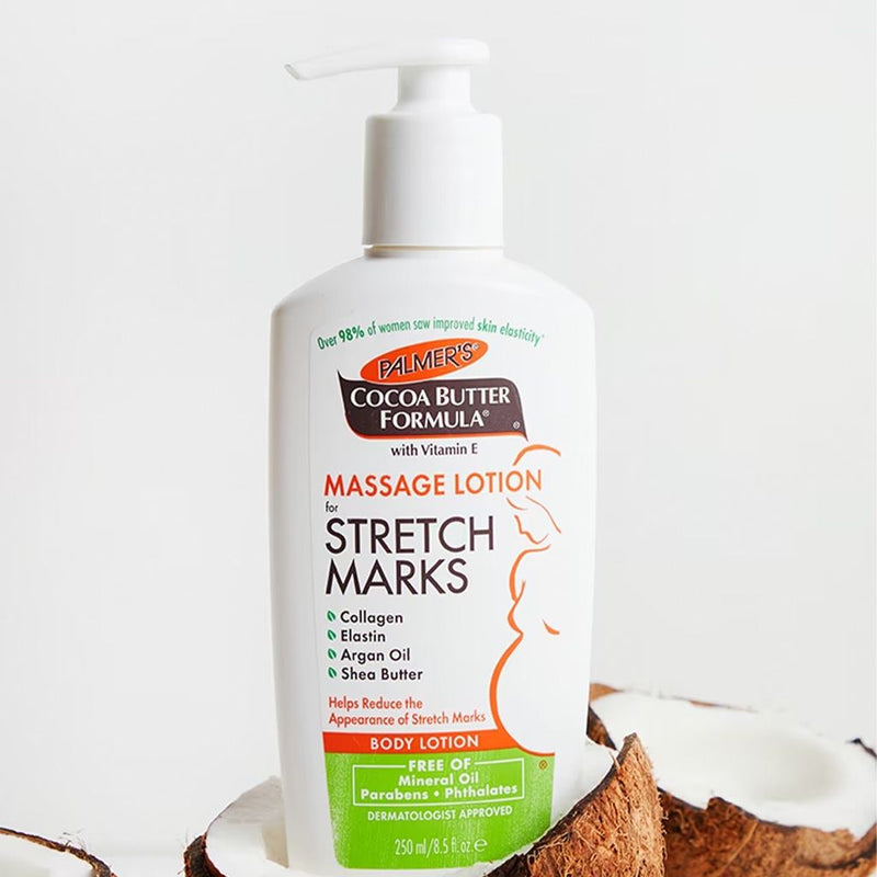 Palmers Cocoa Butter 250ml Massage Stretch Mark Lotion - MeStore - Palmer