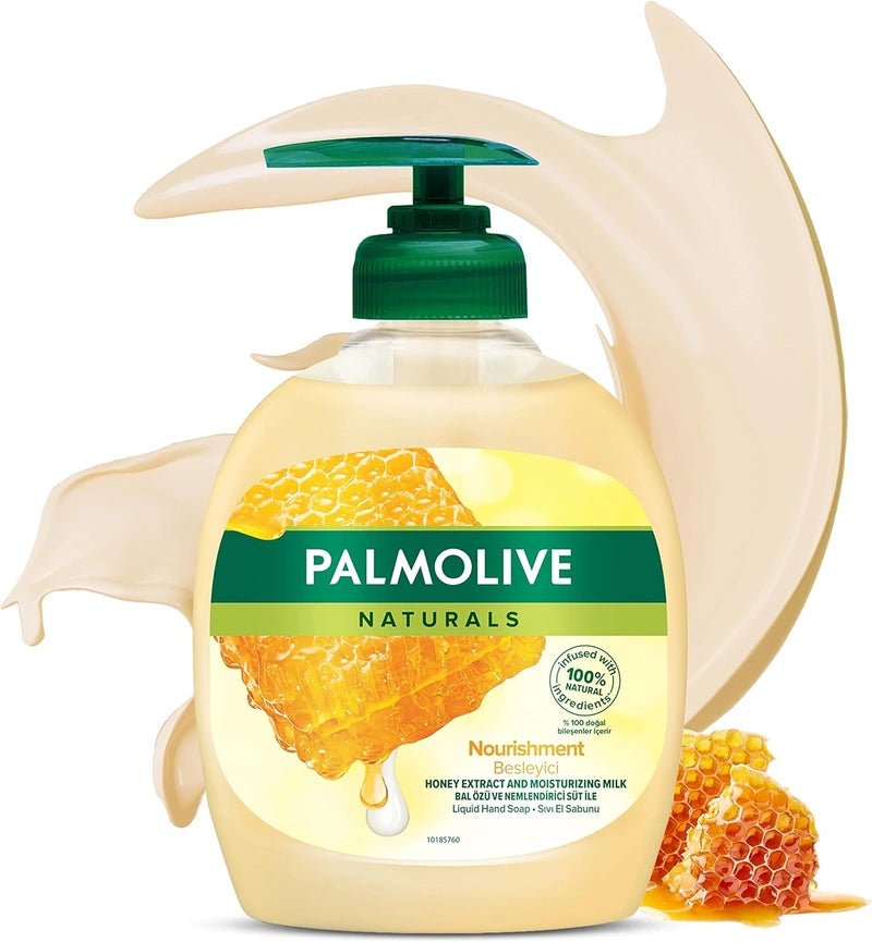 Palmolive Liquid Pump Soap 300Ml Milk & Honey - MeStore - Palmolive