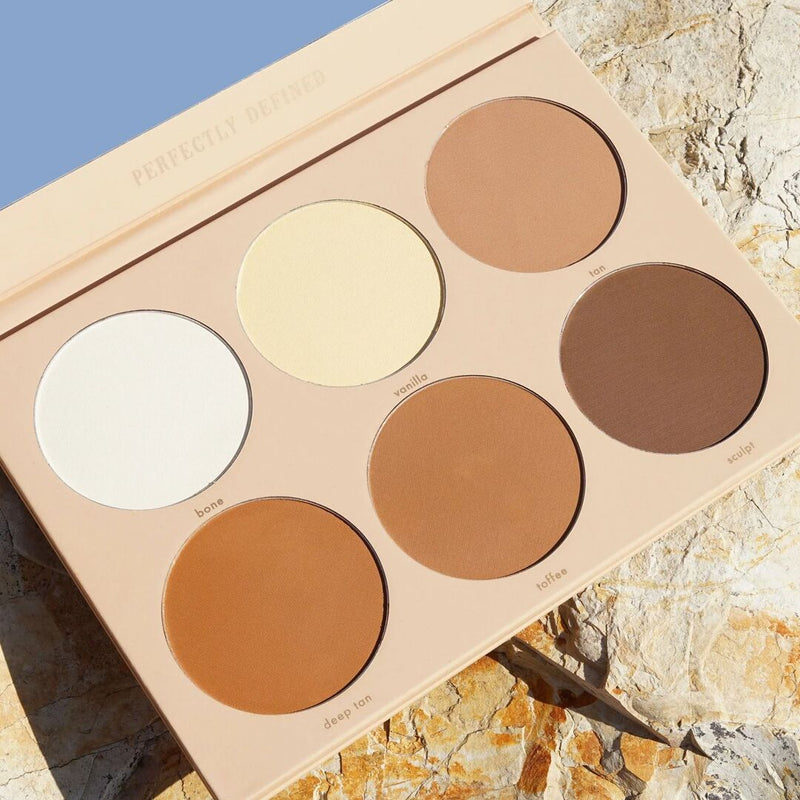 PC15 - POWDER CONTOUR PALETTE: "PERFECTLY DEFINED" - MeStore - Kara Beauty